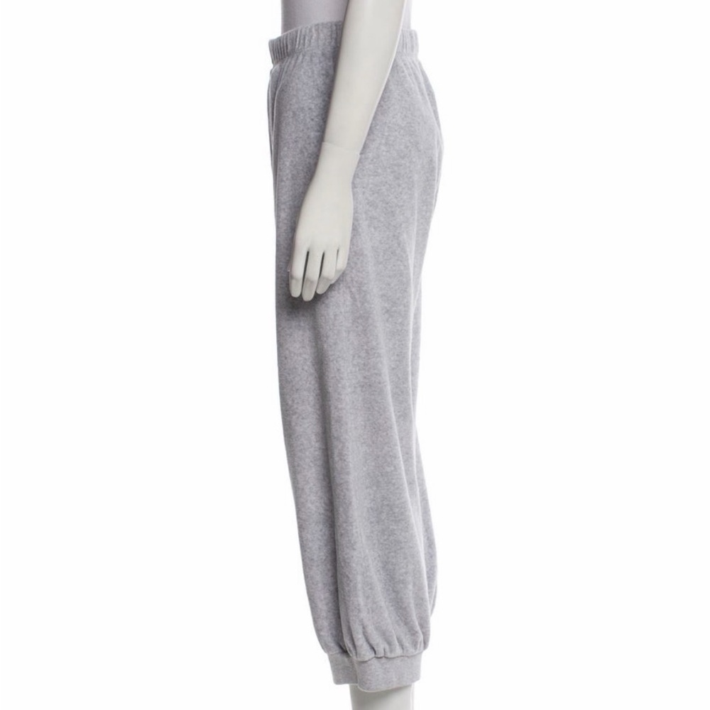 Suzie Kondi Tosk Velour Pant Heather Grey - Picture 2 of 3